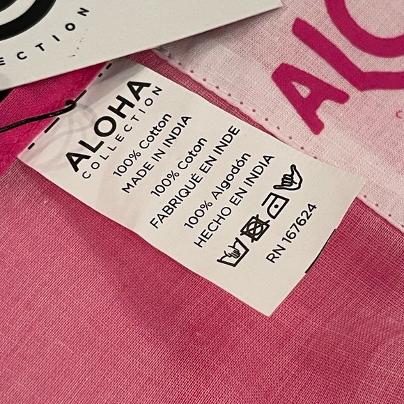 Pink & White Floral Sarong - Picture 4 of 4